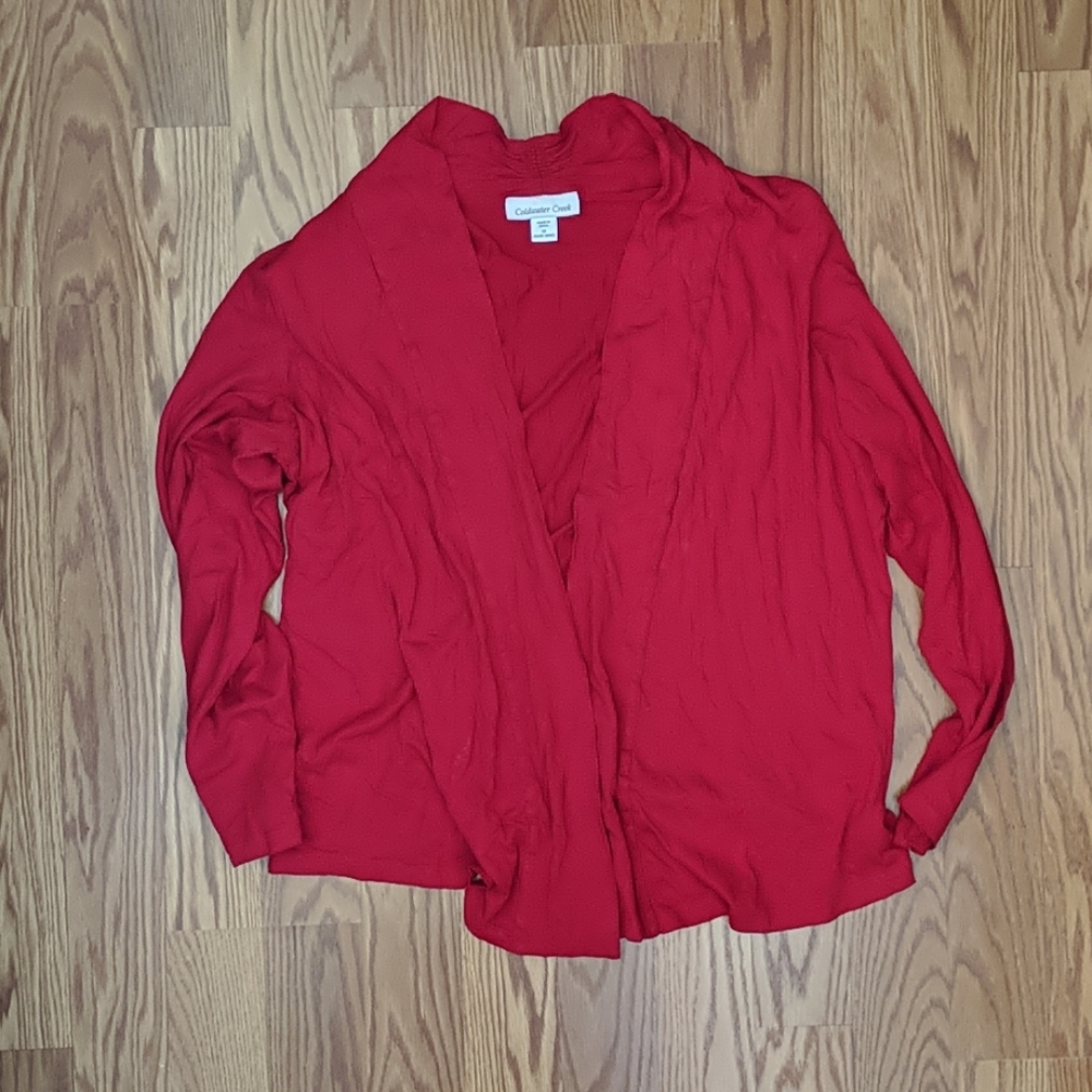 Coldwater Creek open front cardigan
